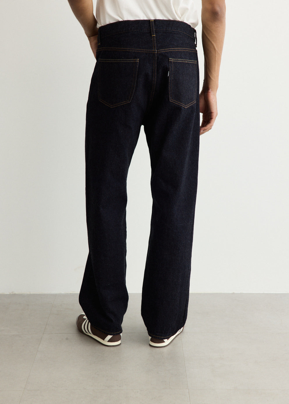 14oz No.13 Wide Straight Denim Jeans