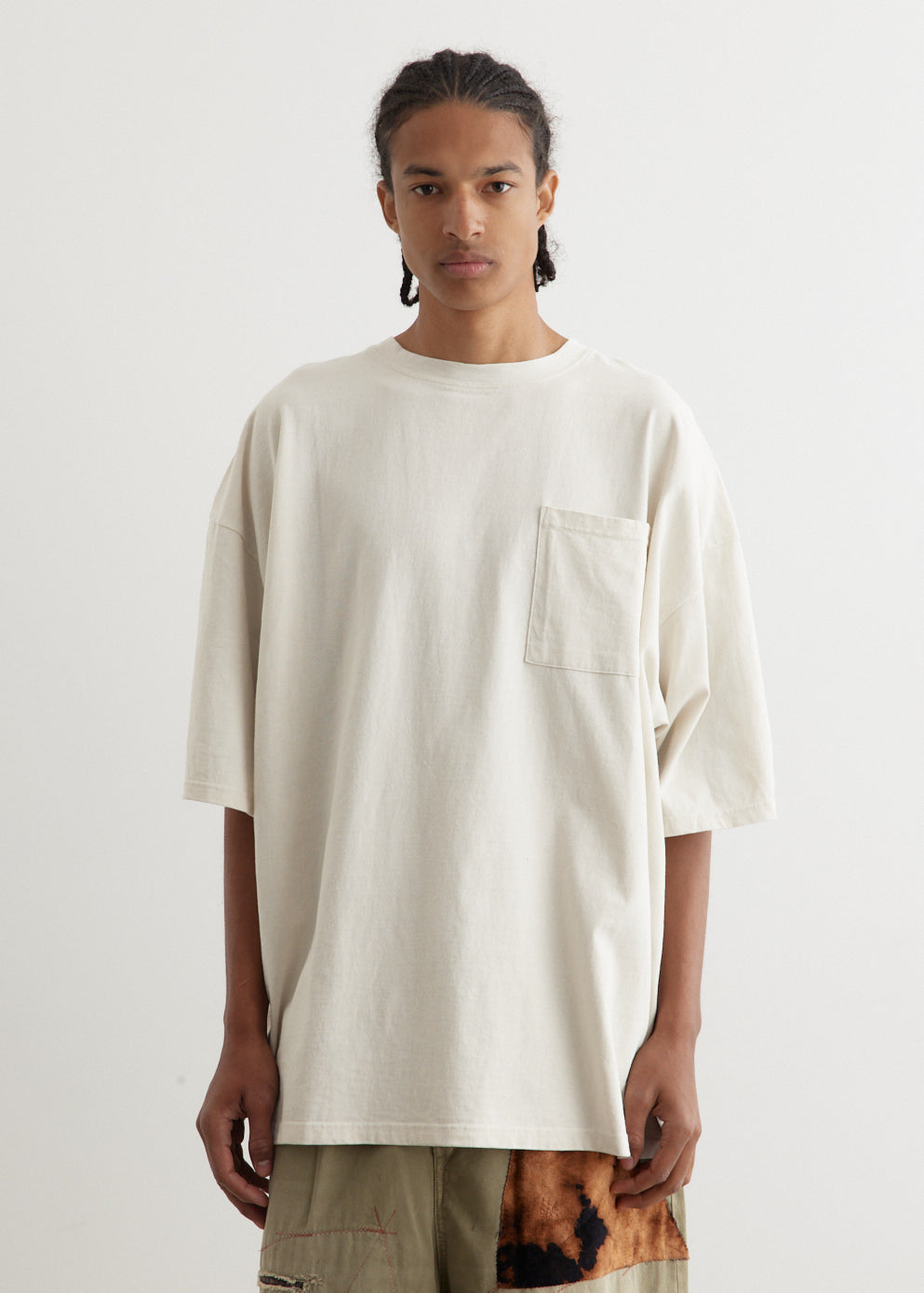 Kapital - Jersey 2Tones Big Pocket T-Shirt - Tshirt print,Specials : American Fashion Style Bags On Sale Kapital - Jersey 2Tones Big Pocket T-Shirt - Tshirt print,Specials : American Fashion Style Bags On Sale