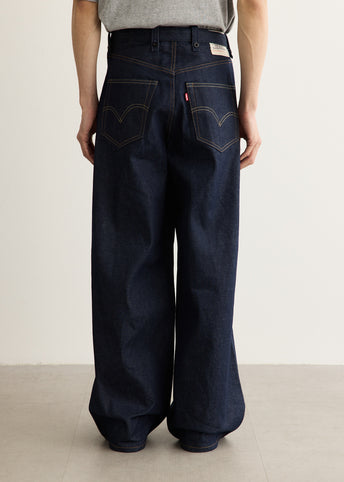 x Sacai Belted Wide Pant