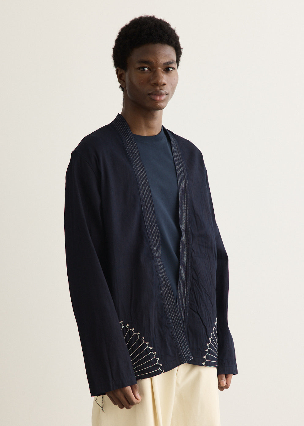 8ozIDGxIDG Denim KAKASHI Shirt (FUROSHIKI)