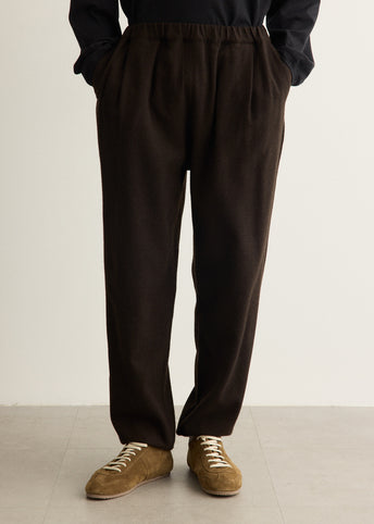 Cashmere Mixed Easy Pants