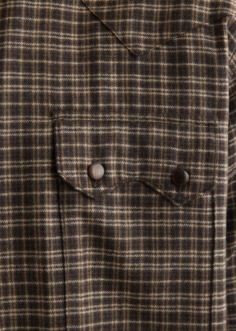 Wool Plaid Cowboy Shirt