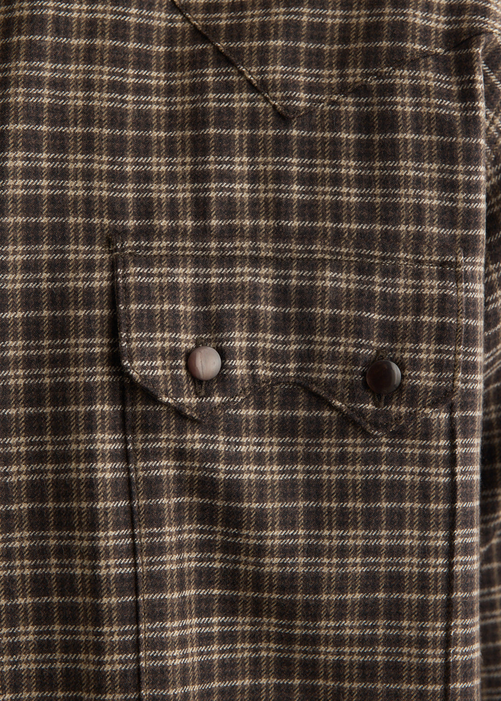 Wool Plaid Cowboy Shirt