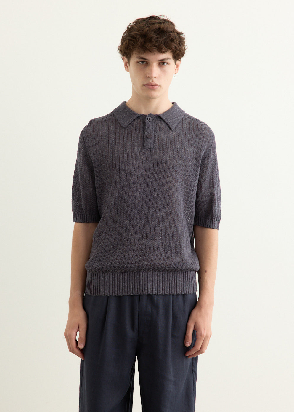 Cavalier Open Knit Polo