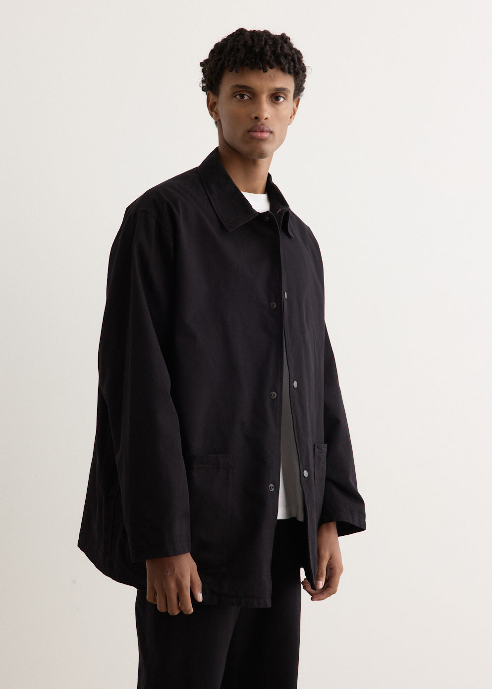 COMOLI 25SS POST WORK TWILL JACKET コモリ COMOLI(コモリ) / モールスキンジップショートジャケット | 公式