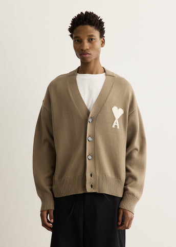 Cardigan With Contrasted Ami De Coeur