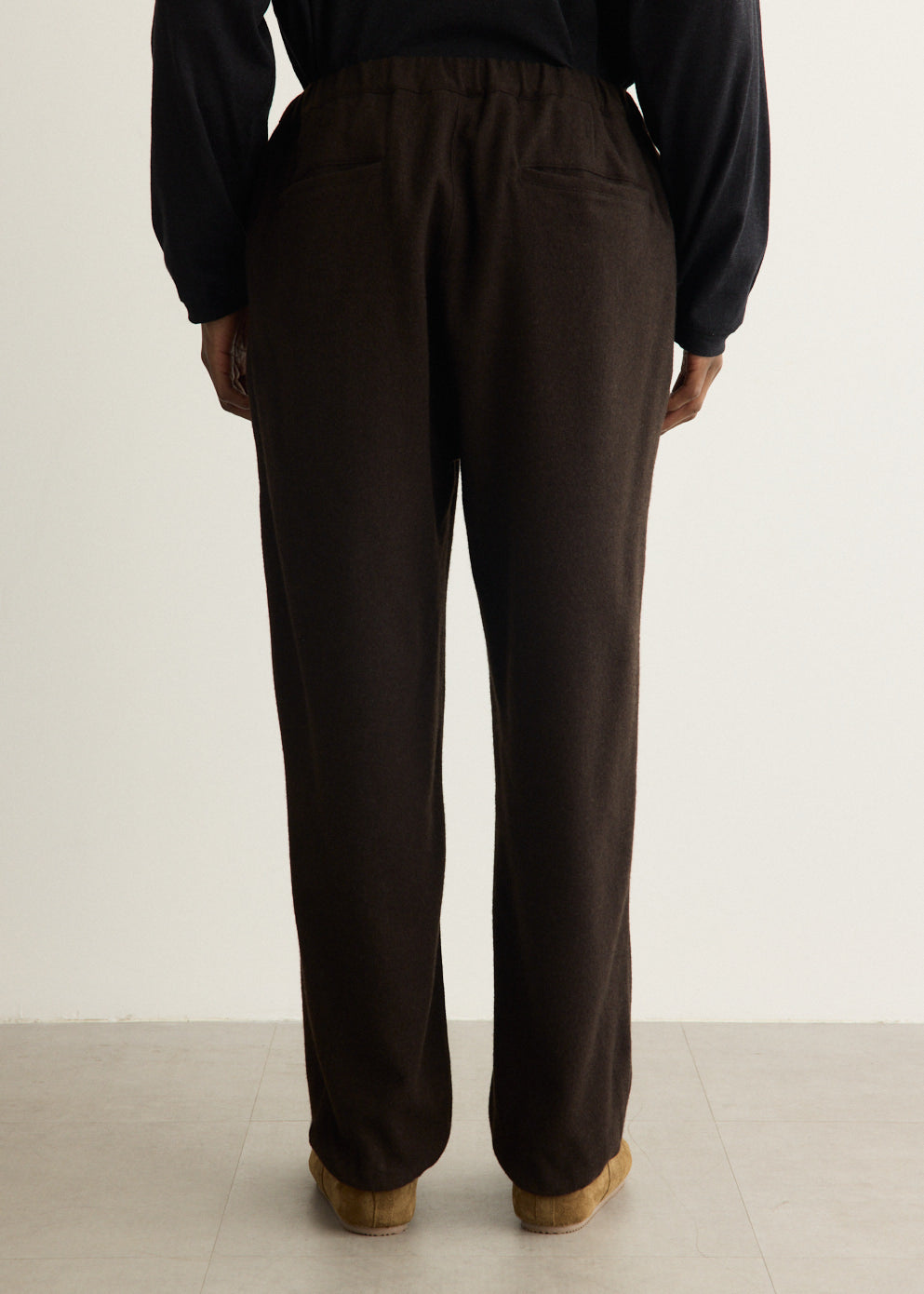 Cashmere Mixed Easy Pants