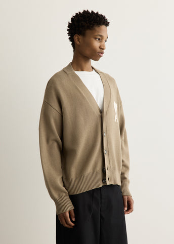 Cardigan With Contrasted Ami De Coeur