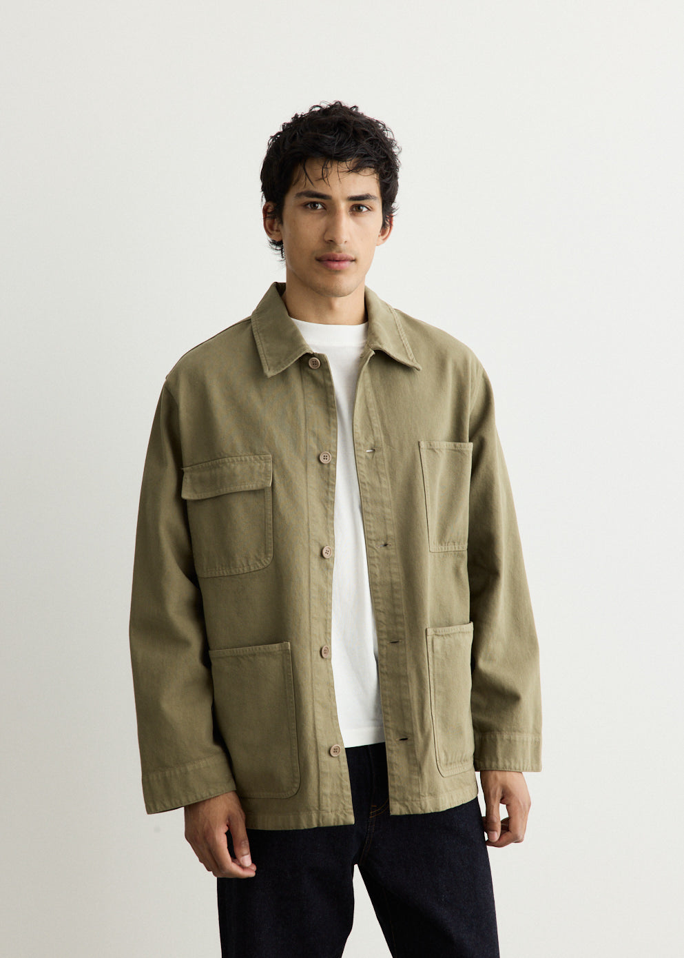 Loose Fit Overshirt Jacket