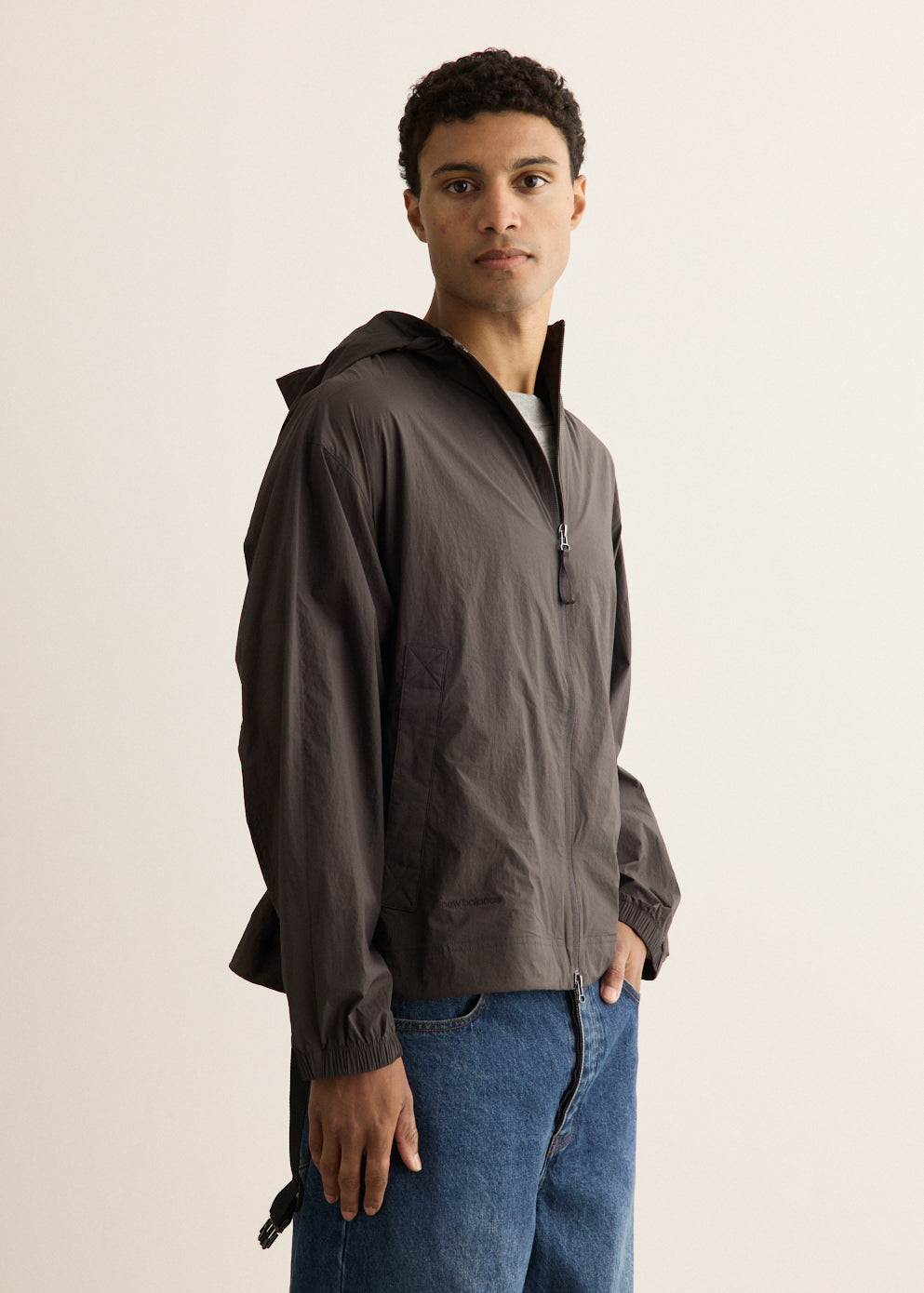 NB Grey Light Weight Jacket