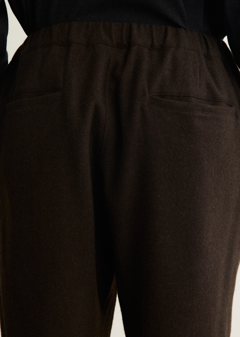 Cashmere Mixed Easy Pants