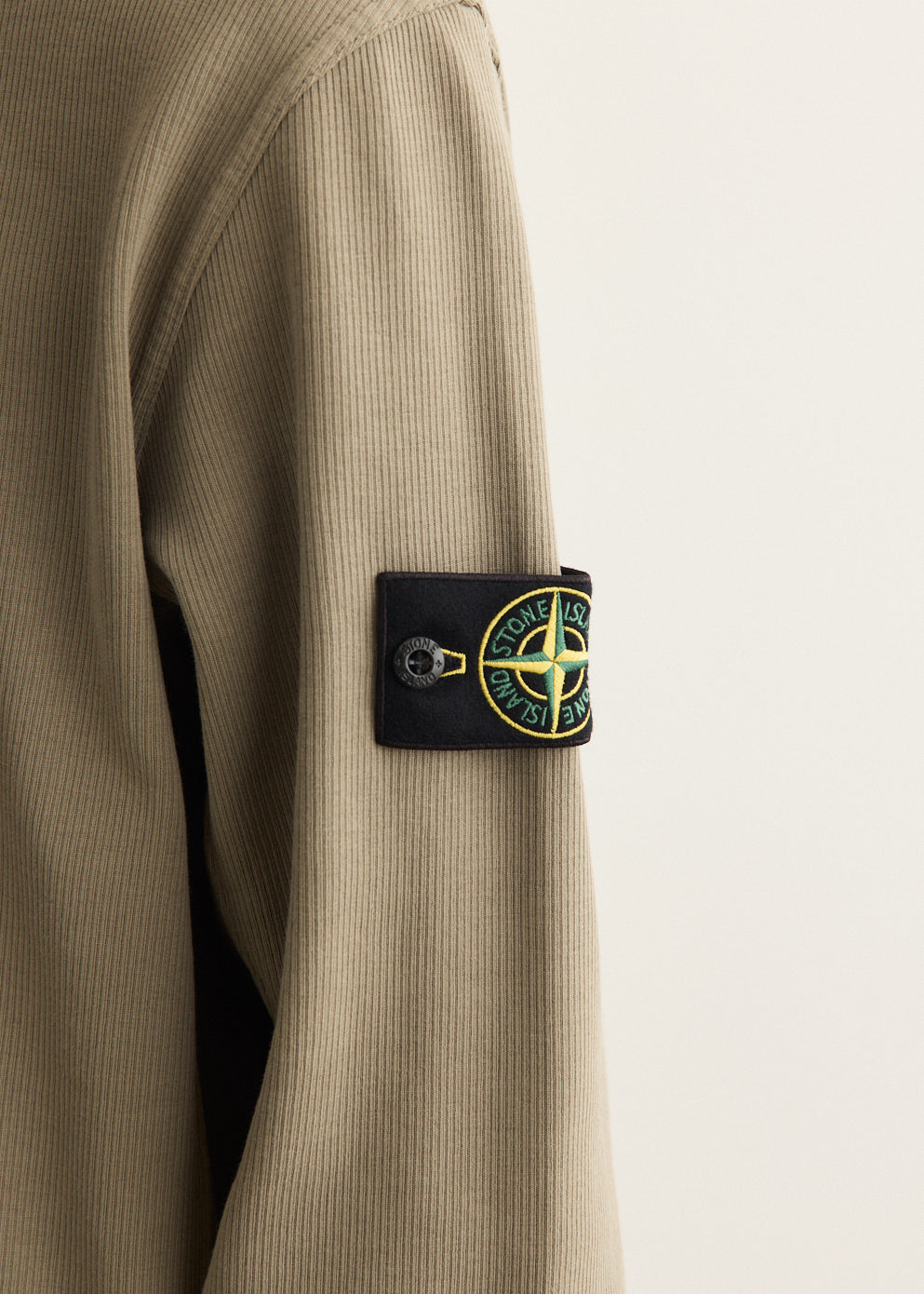 Organic Cotton Interlock Badge Crew