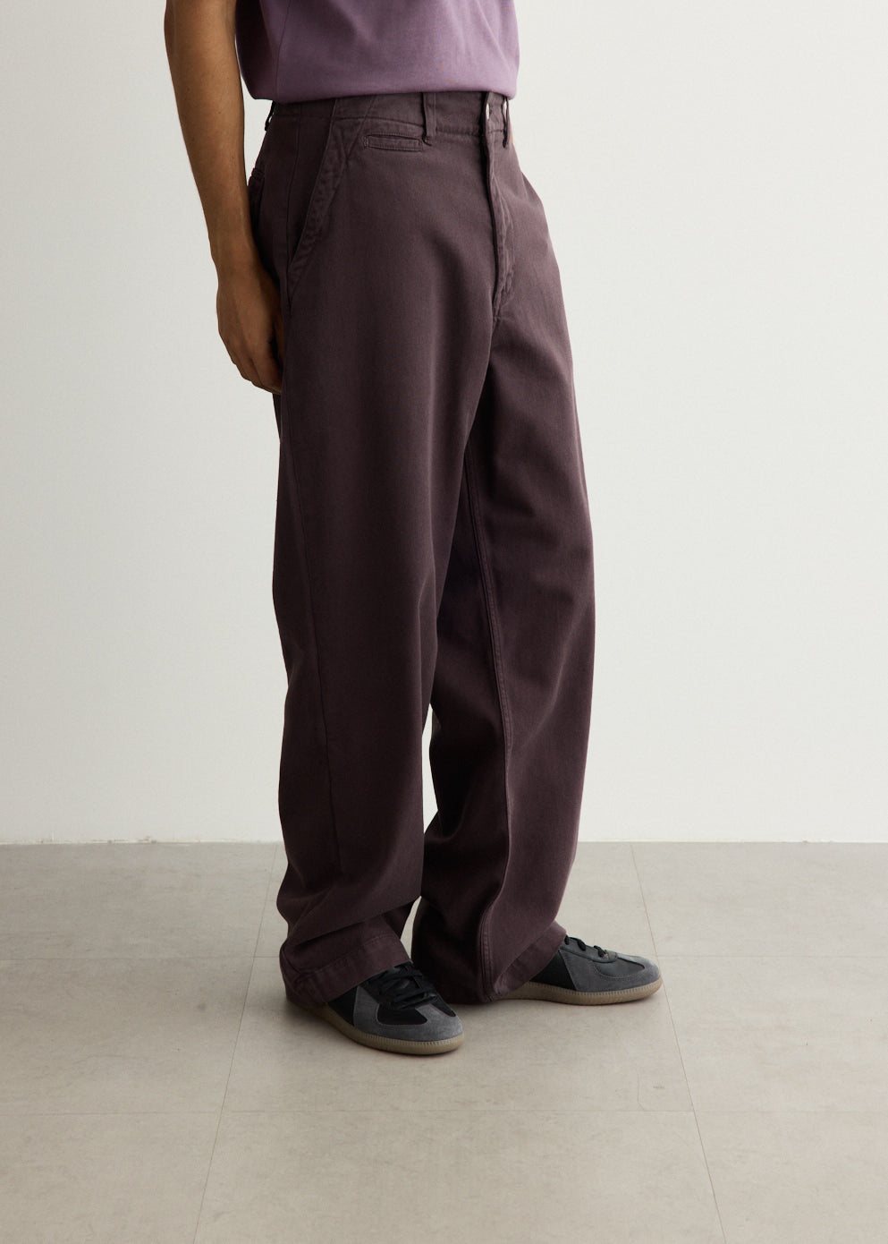 Hengifoss High Waist Heavy Twill Trousers