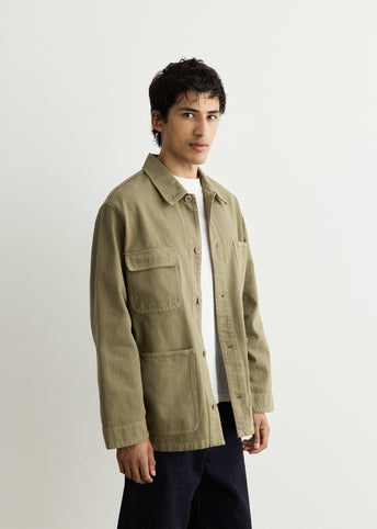 Loose Fit Overshirt Jacket