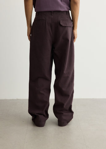 Hengifoss High Waist Heavy Twill Trousers