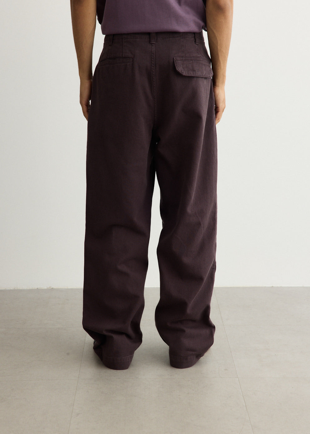 Hengifoss High Waist Heavy Twill Trousers