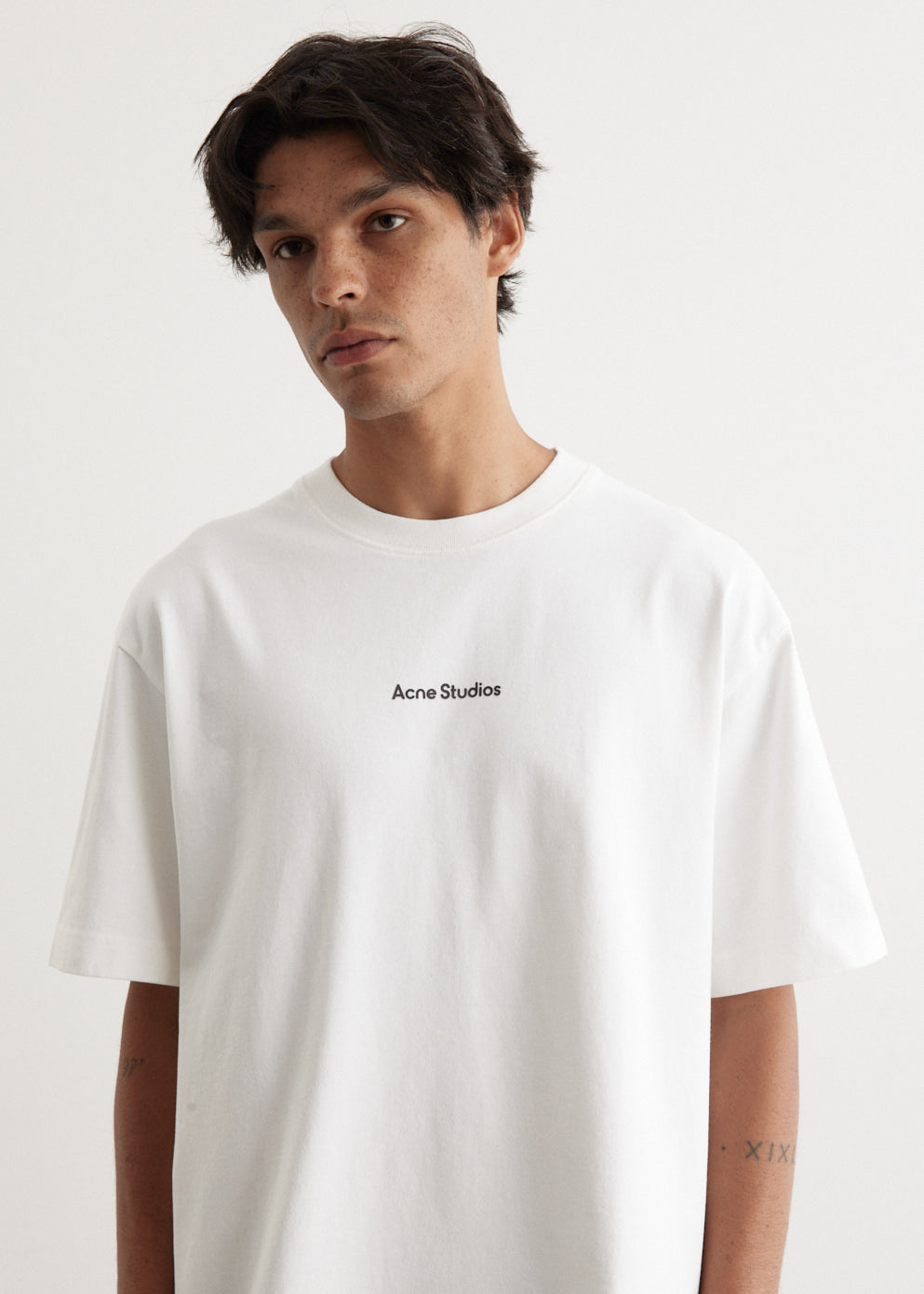 Acne Studios - Extorr Stamp T-Shirt - Tshirt logo,All Products : American Fashion Style Bags On Sale Acne Studios - Extorr Stamp T-Shirt - Tshirt logo,All Products : American Fashion Style Bags On Sale