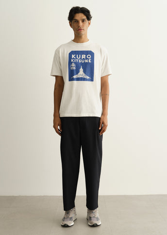 Cropped Pleated Pants
