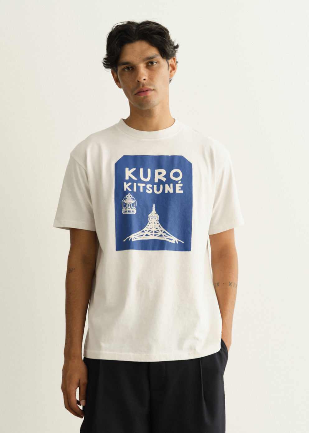 x Kuro Tokyo-Paris Crossroads Vintage Wash T-Shirt