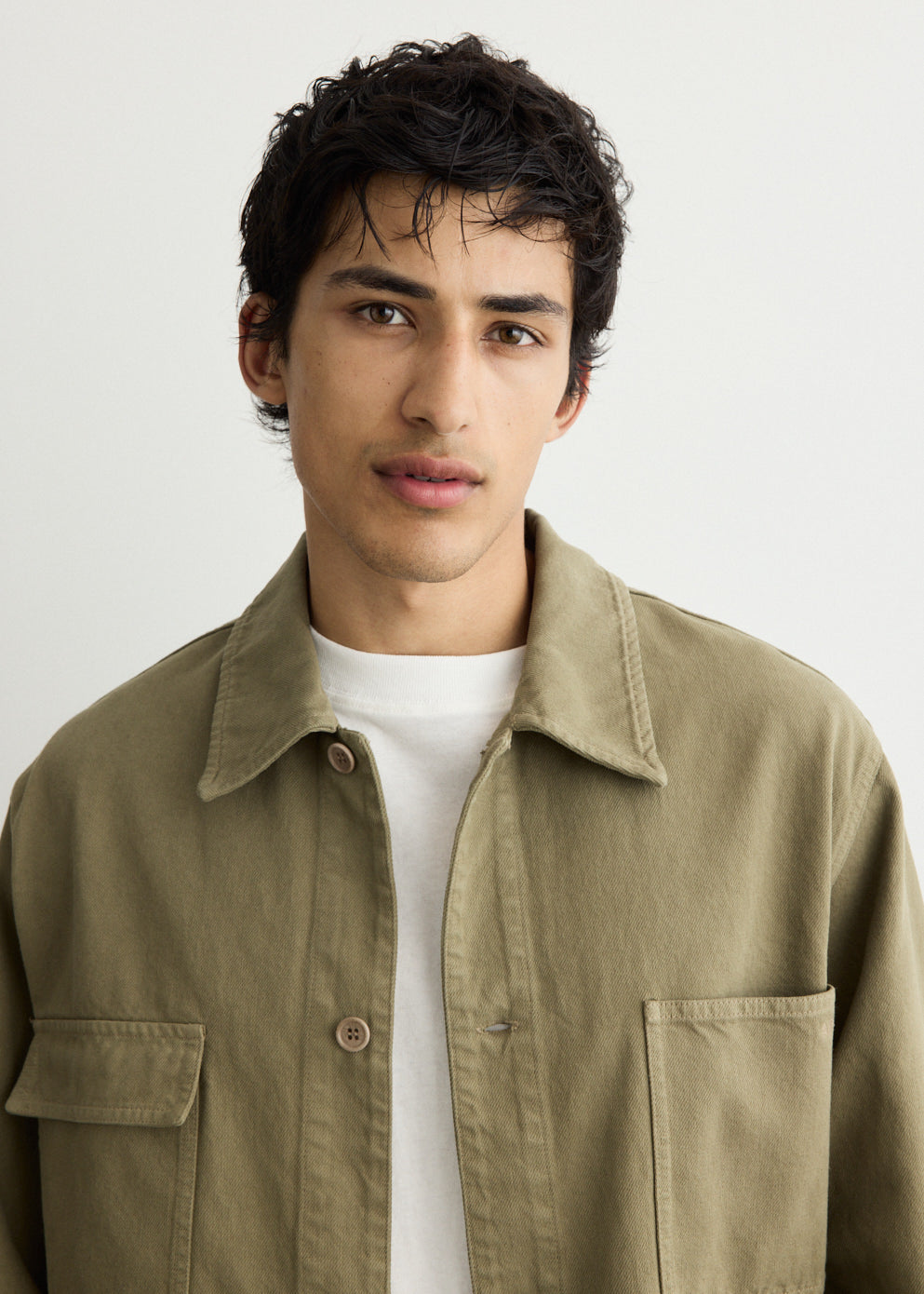 Loose Fit Overshirt Jacket