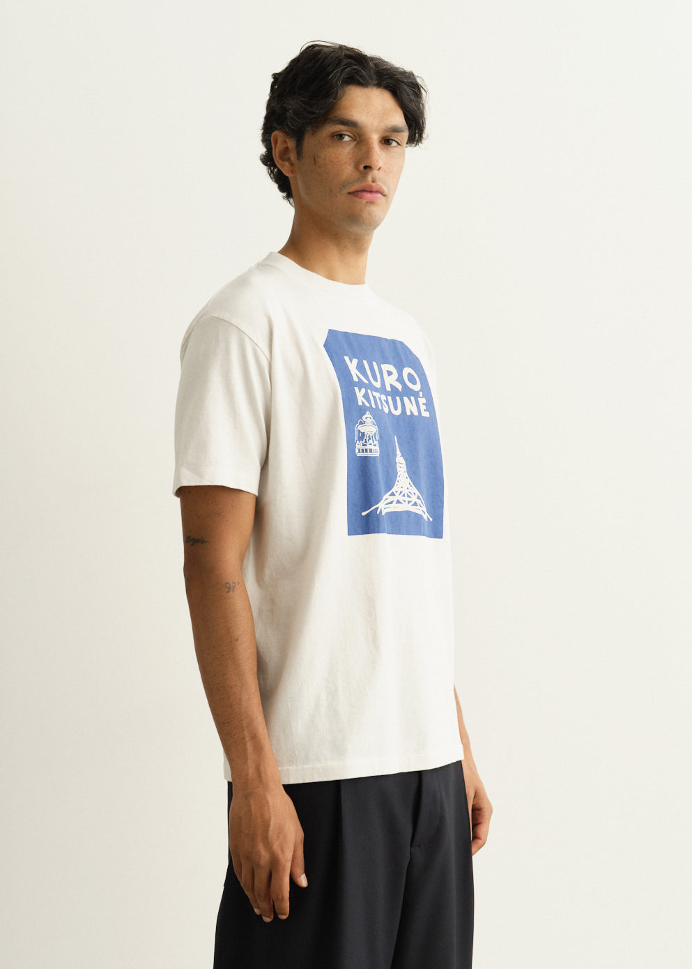 x Kuro Tokyo-Paris Crossroads Vintage Wash T-Shirt