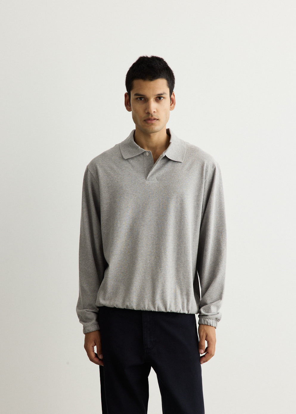 Sylane Relaxed Light Pile Jersey Polo