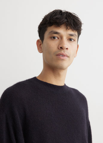 Cashmere Garment Dyed Crewneck Pullover