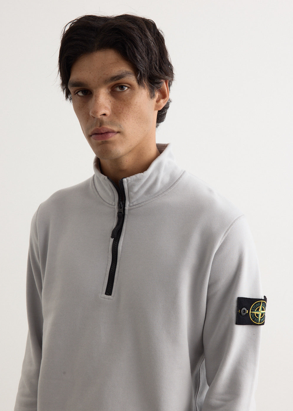 Organic Cotton Half Zip Sweatshirt