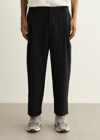 Cropped Pleated Pants