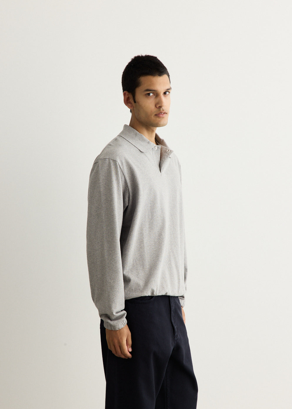 Sylane Relaxed Light Pile Jersey Polo