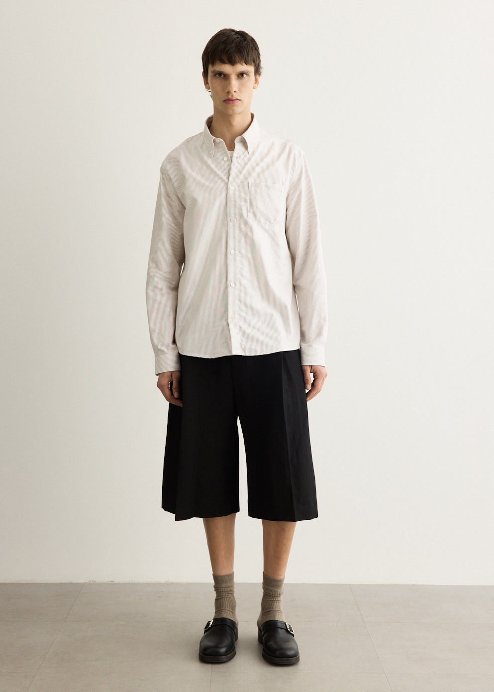 Fowld Pleated Short