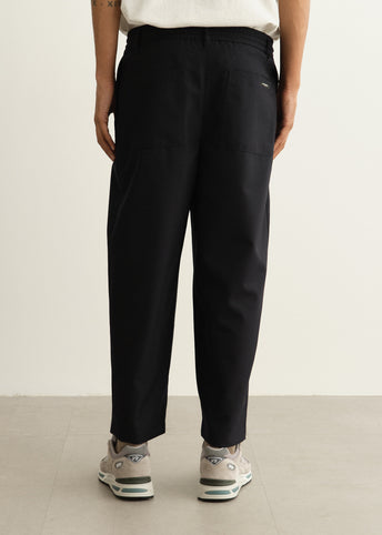 Cropped Pleated Pants