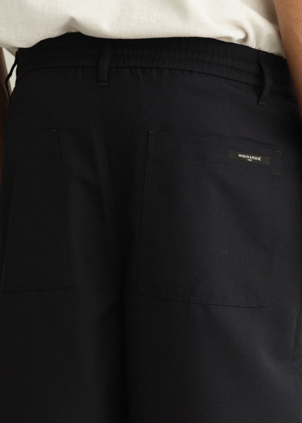 Cropped Pleated Pants