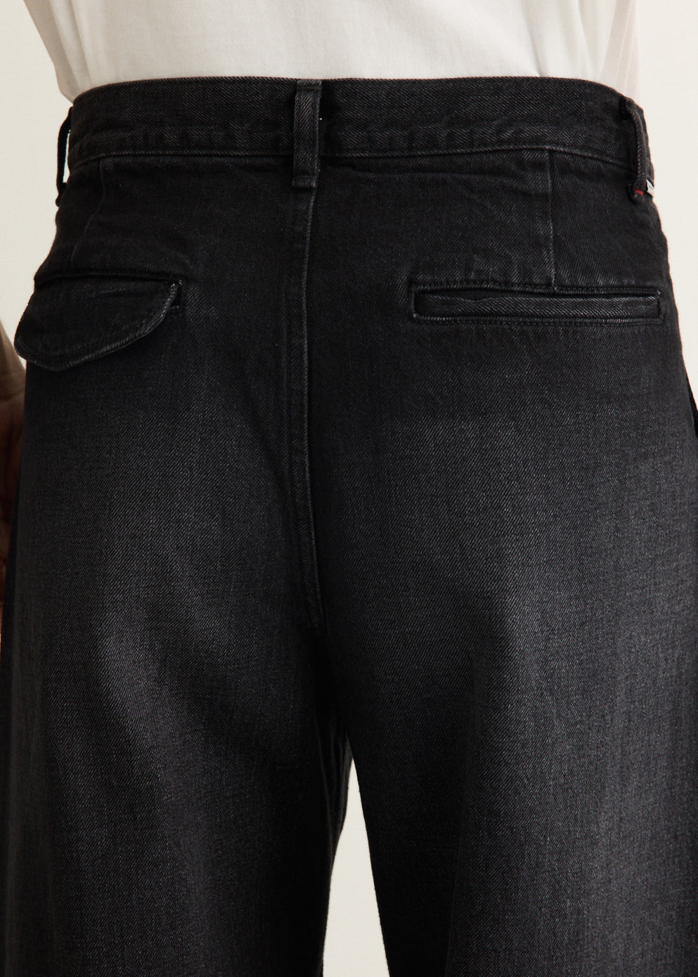 Selvage Denim Two Tuck Pants