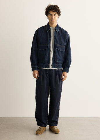Selvage Denim Zip Jacket
