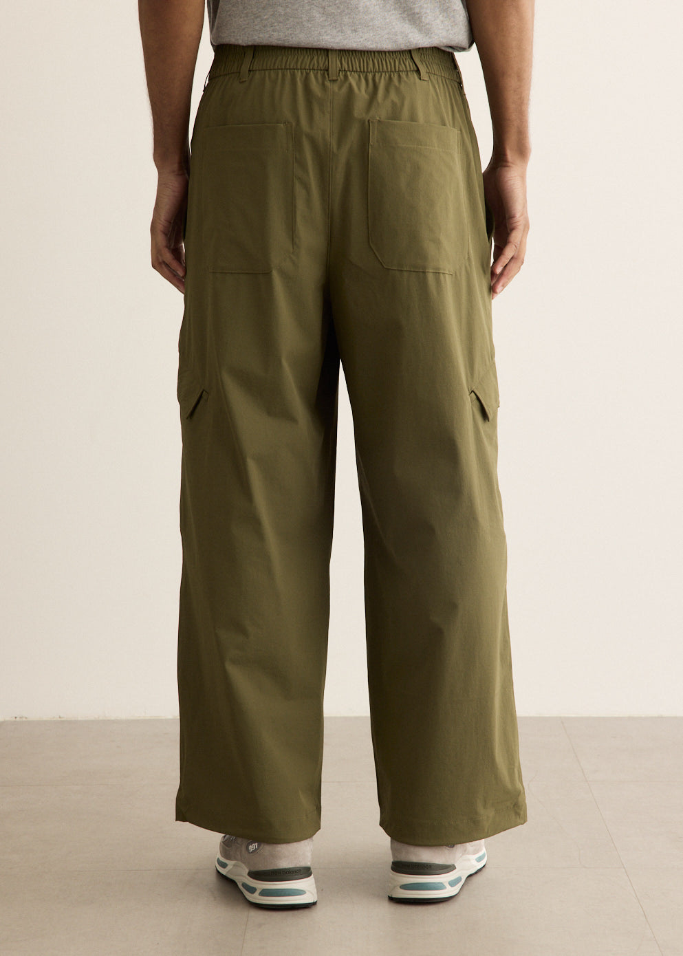 NB Grey Cargo Pants