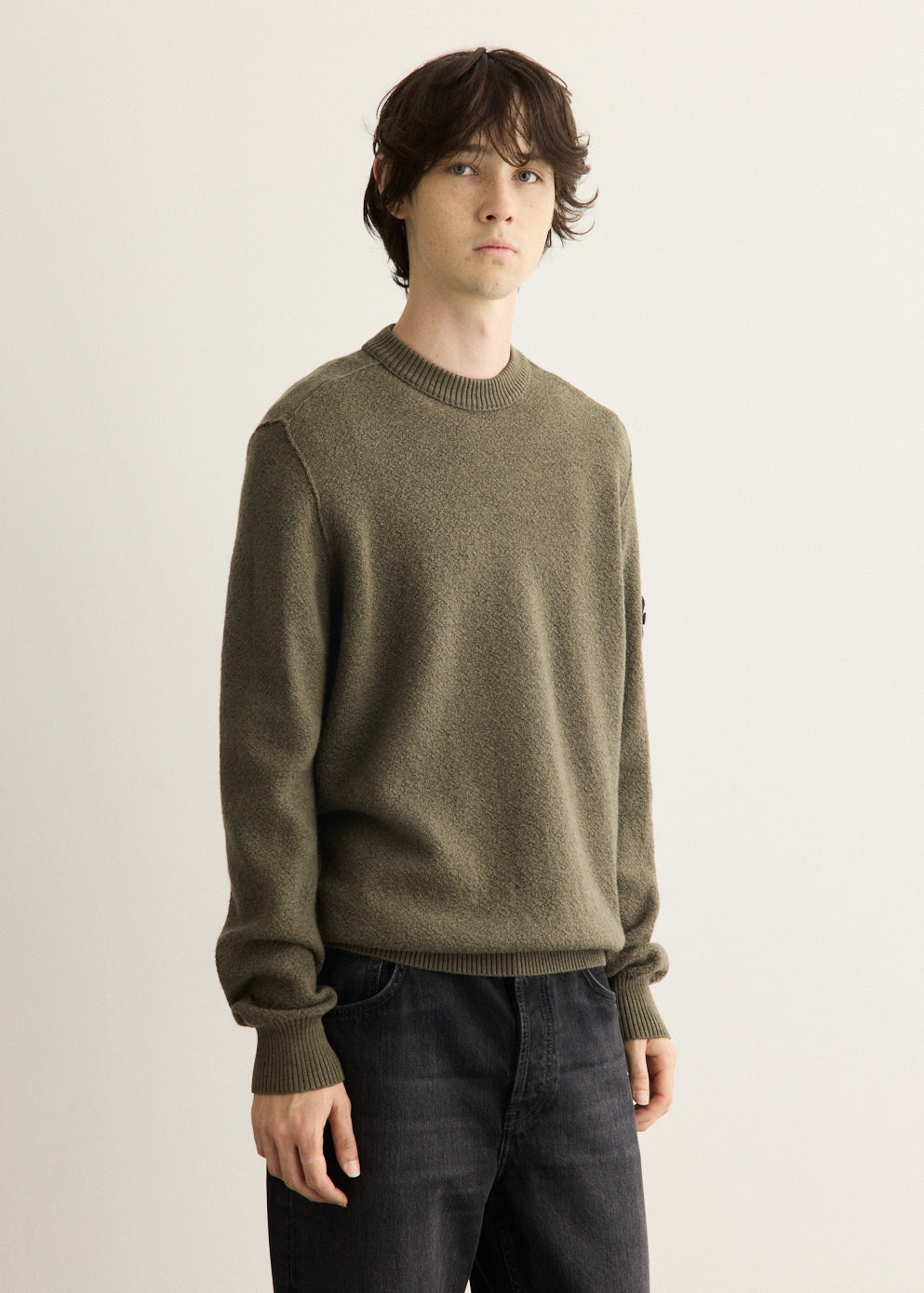 Wool Crew Neck Sweatshirt
