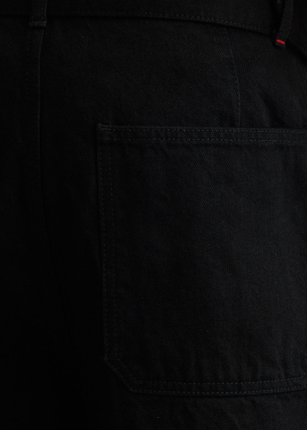 Selvage Denim Belted Pants