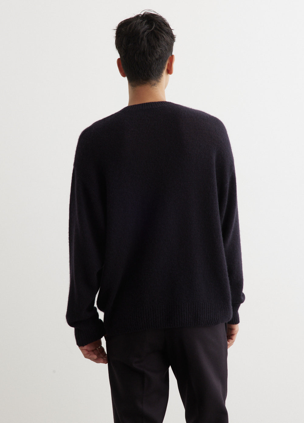 Cashmere Garment Dyed Crewneck Pullover