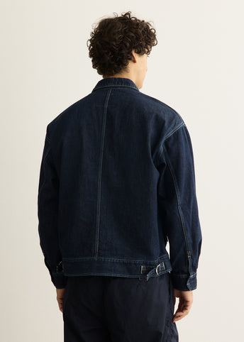 Selvage Denim Zip Jacket