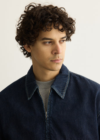 Selvage Denim Zip Jacket