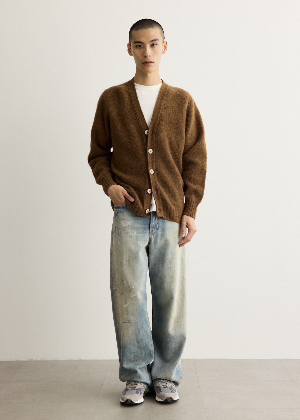 Shaggy Bear Cardigan