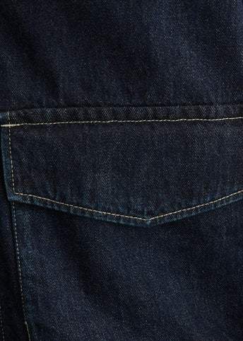Selvage Denim Zip Jacket