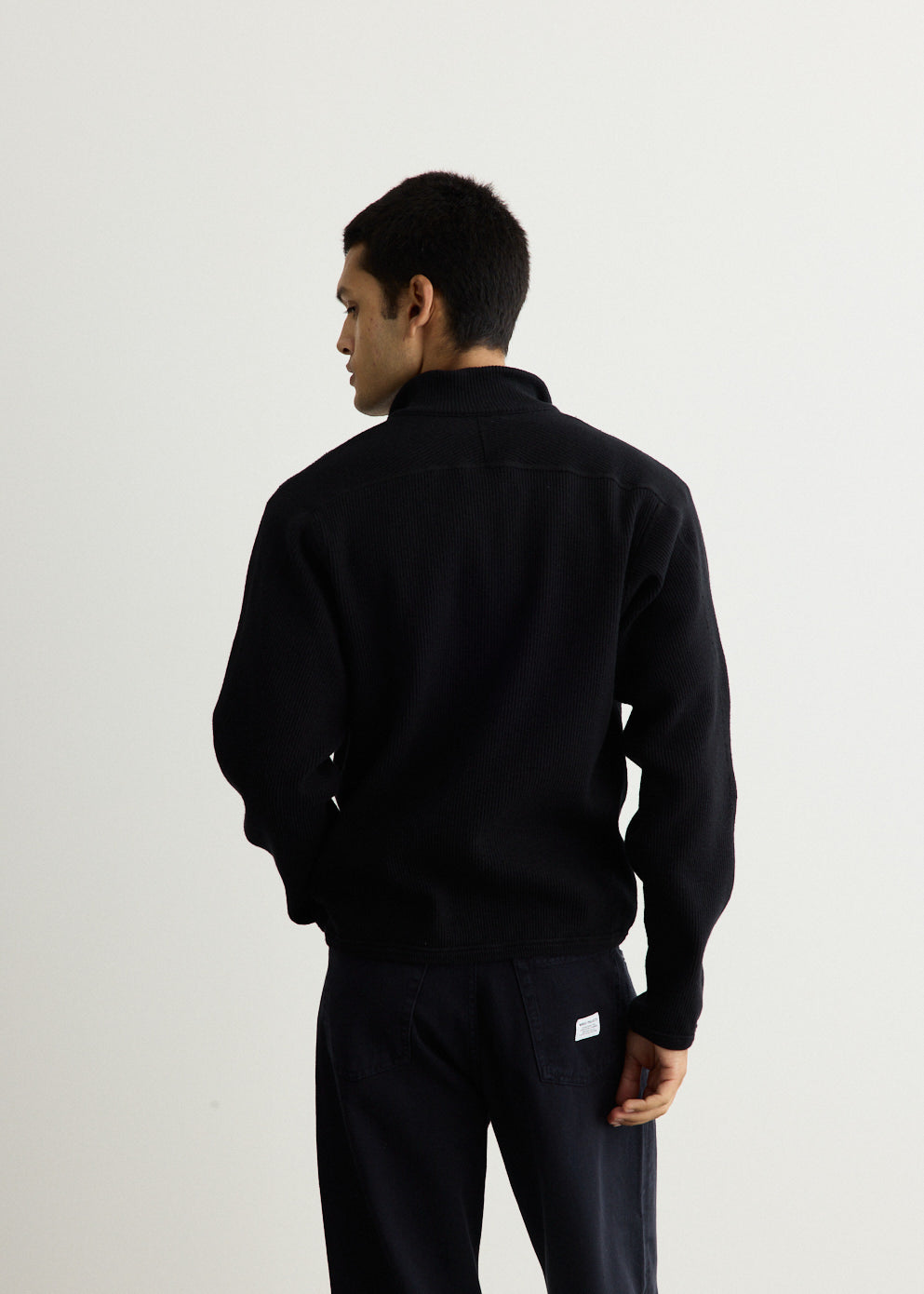 Teno Military Rib Zip Cardigan