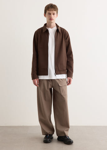 String Cuff Balloon Pants