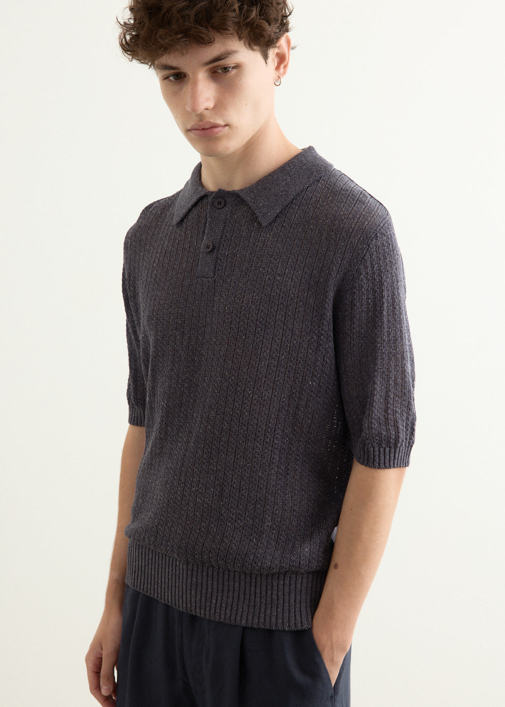 Cavalier Open Knit Polo
