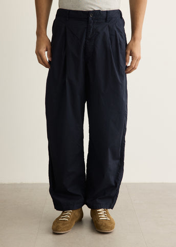 Garment Dyed Typewriter Oversized Slacks