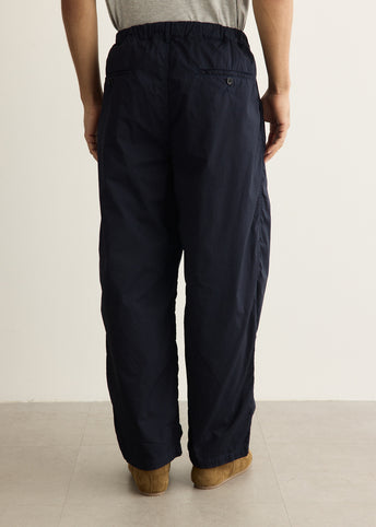 Garment Dyed Typewriter Oversized Slacks