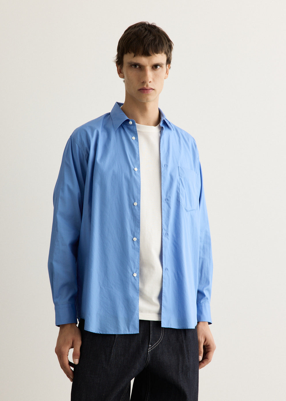 Broad Regular Collar Shirt