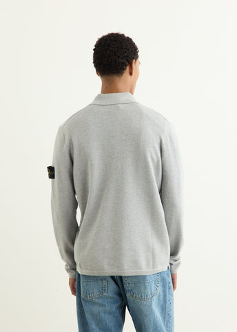 Micro Stitch Soft Organic Cotton Knit Polo